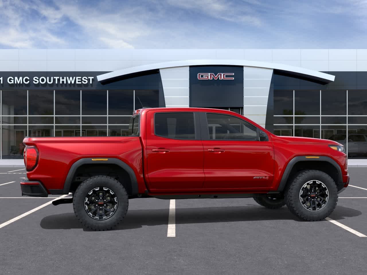 New 2026 Volcanic Red Tintcoat GMC AT4 image 5