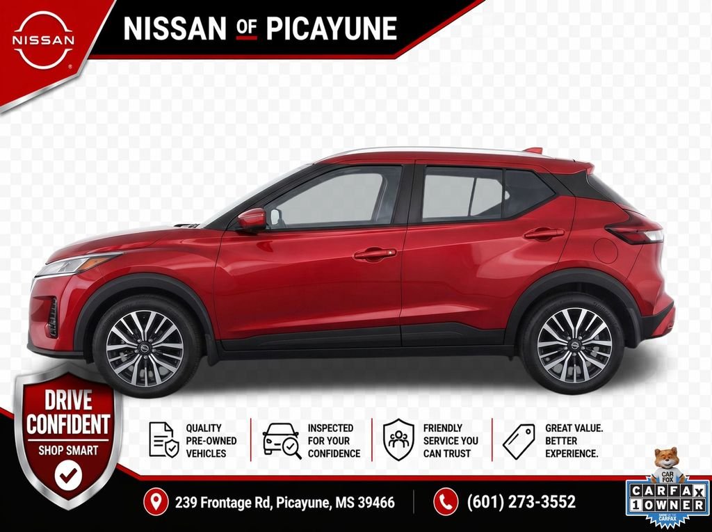 Certified 2022 Nissan Kicks SV with VIN 3N1CP5CV3NL484546 for sale in Picayune, MS