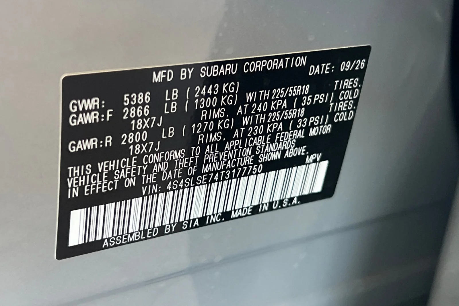 New 2026 Beige Subaru Premium Hybrid image 28
