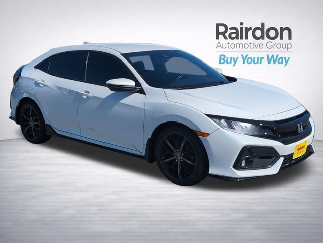 Used 2021 Platinum White Pearl Honda Sport image 1