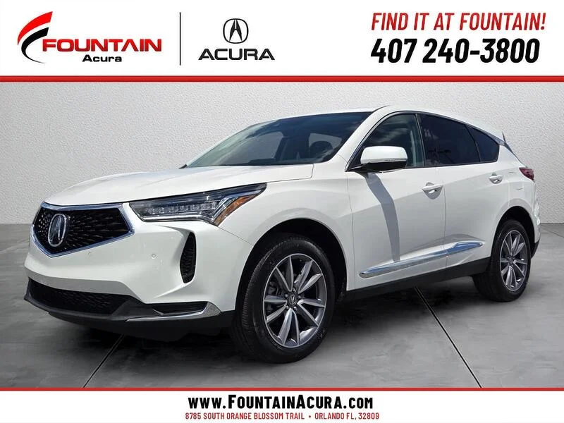 Used 2024 Platinum White Pearl Acura SH-AWD W/TECHNOLOGY PACKAGE image 1