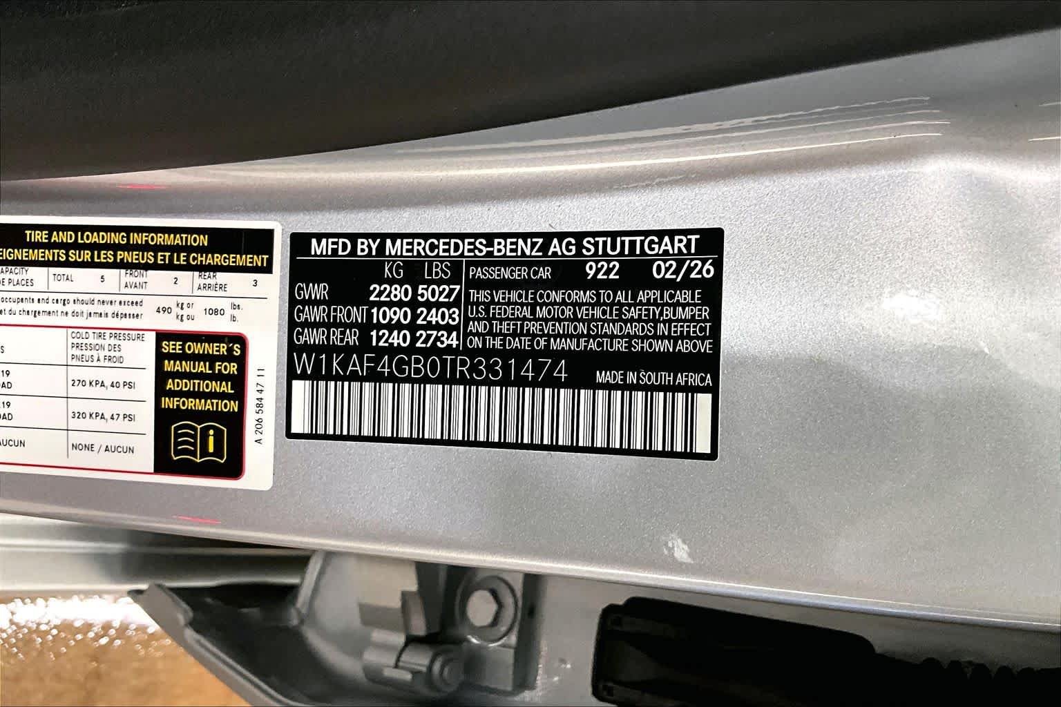 New 2026 Cirrus Silver Metallic Mercedes-Benz C 300 image 22