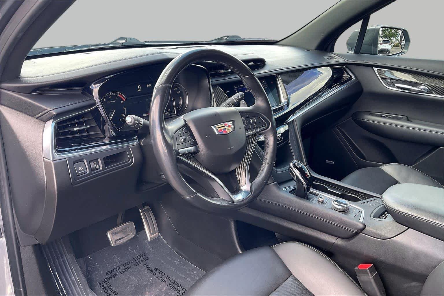 Used 2020 Satin Steel Metallic Cadillac AWD Sport image 16
