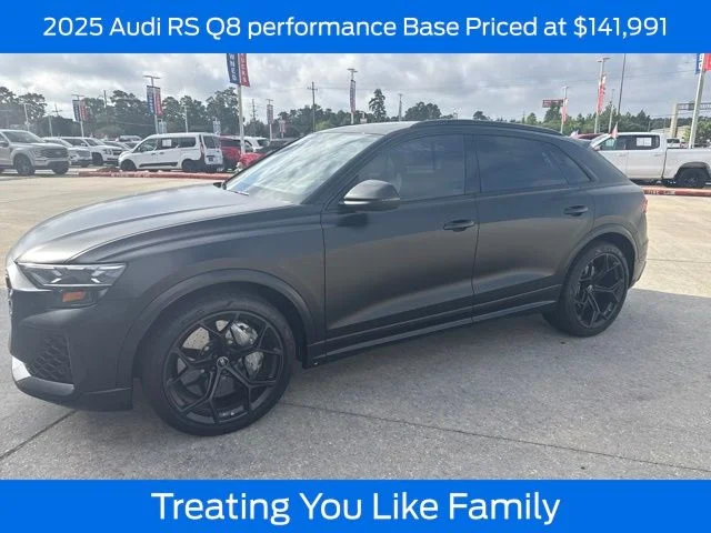 Used 2025 Black Audi 4.0T image 1