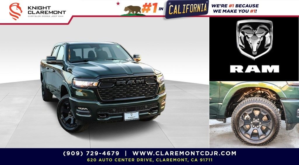 New 2026 Green Metallic Ram Big Horn/Lone Star image 1