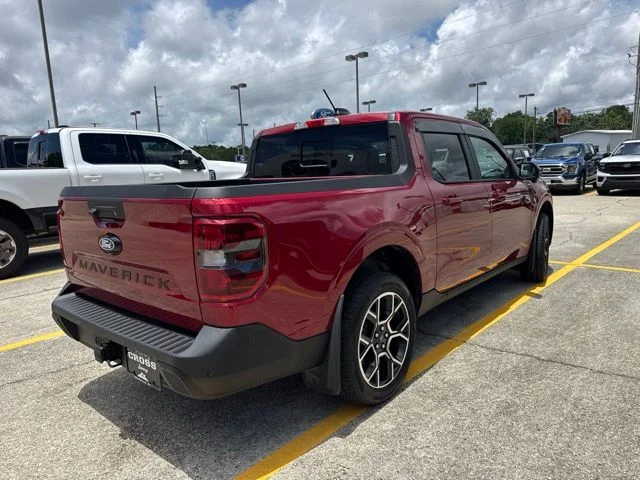 Used 2025 Ruby Red Metallic Ford Lariat image 7