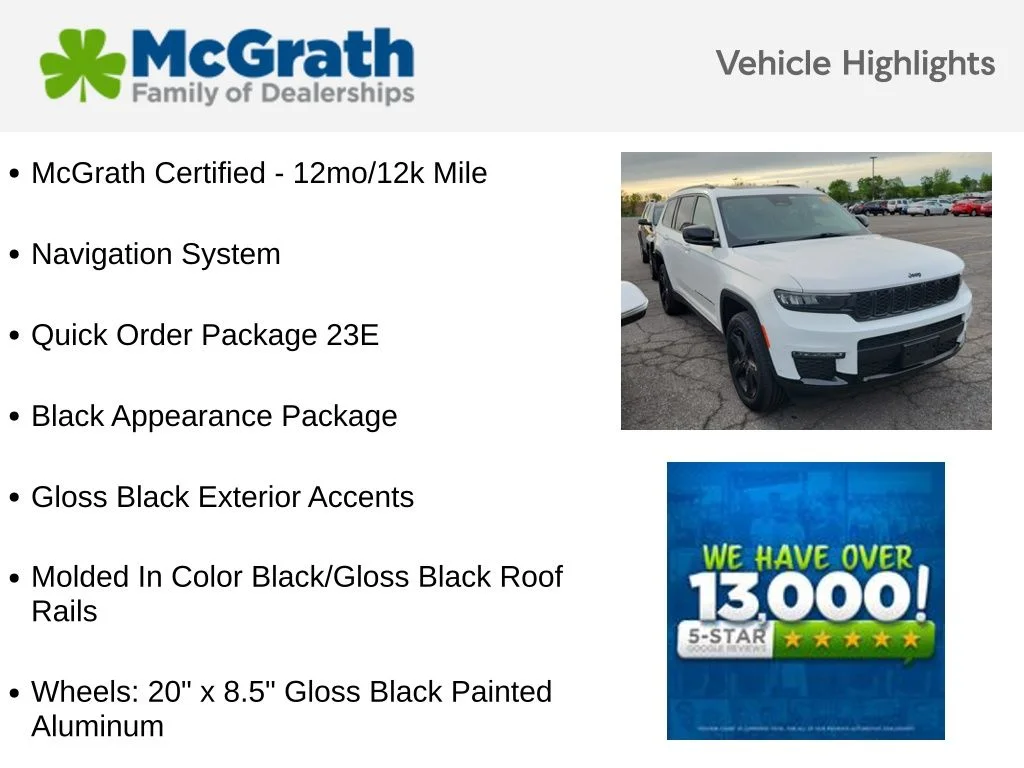 Used 2023 White Jeep Limited image 6