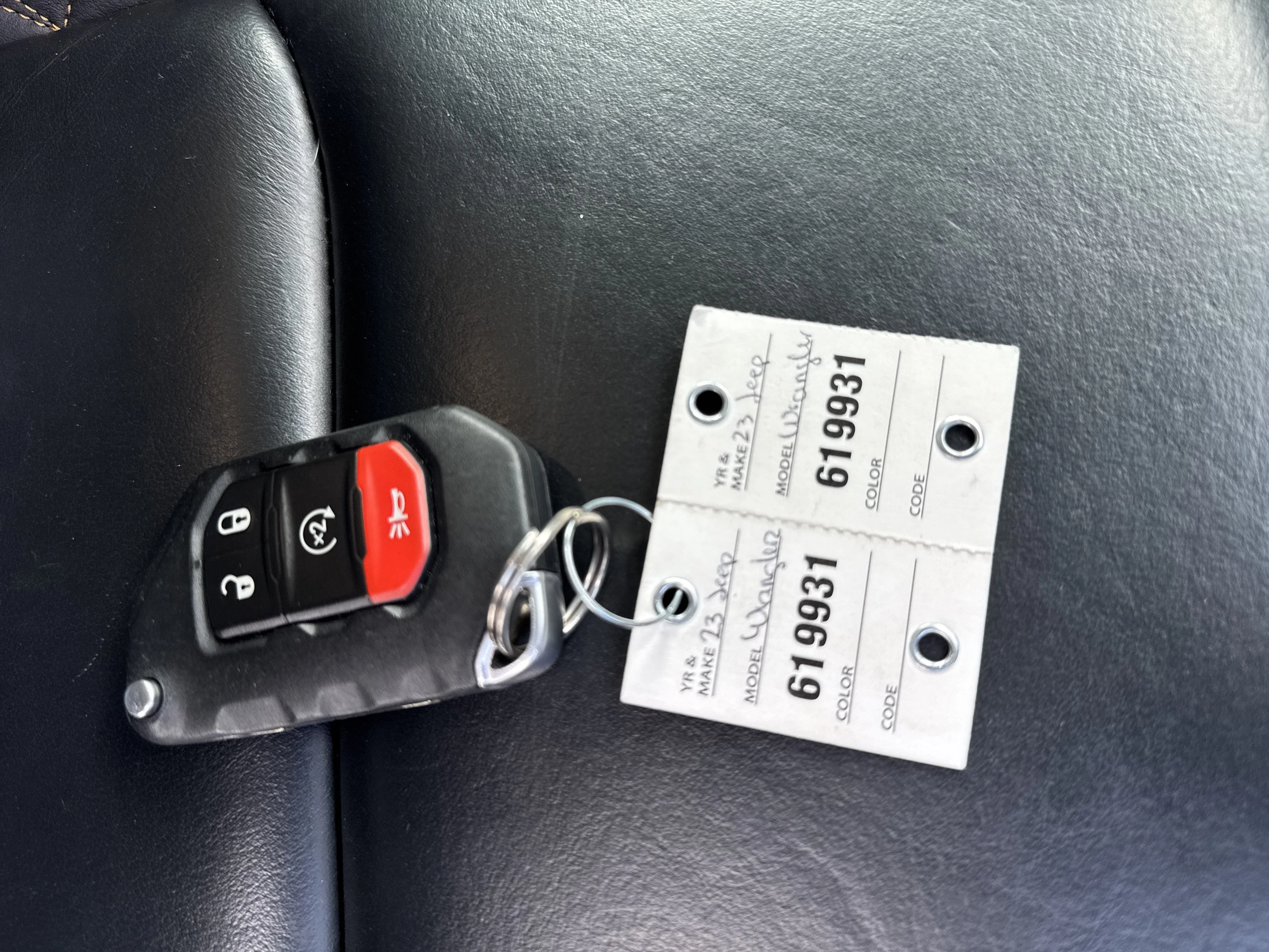 Used 2023 Bright White Clearcoat Jeep High Altitude image 24