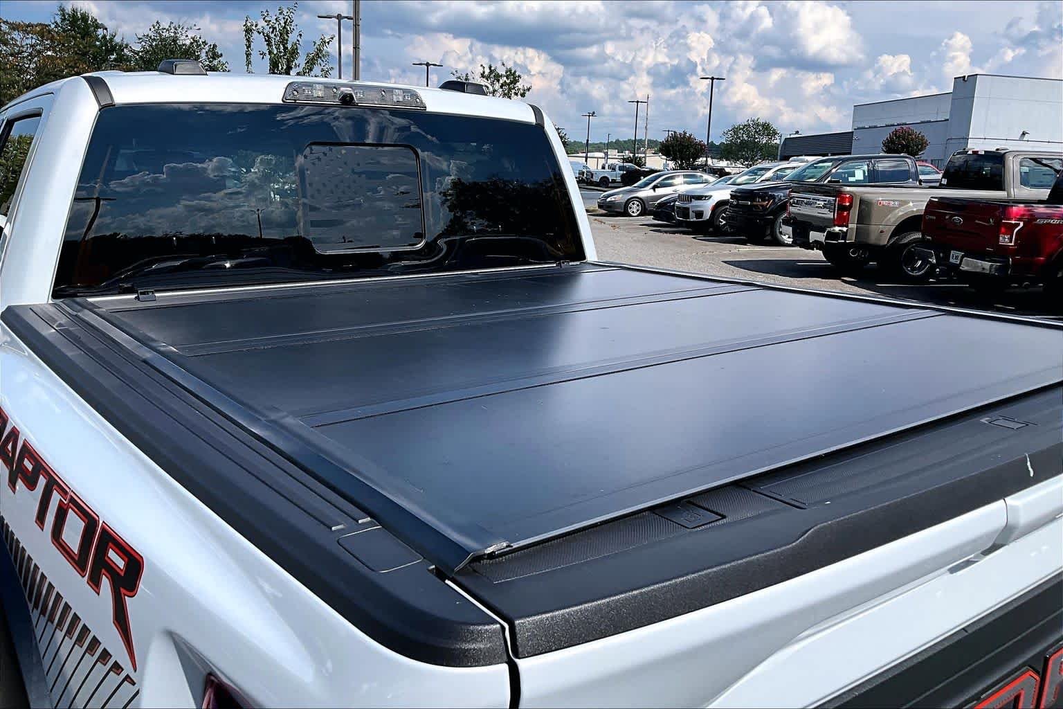 Used 2025 Space White Metallic Ford Raptor image 34