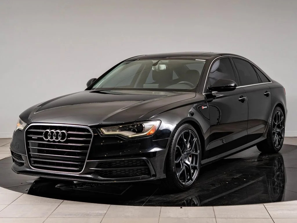 Used 2015 Phantom Black Pearl Audi 3.0T Premium Plus image 1
