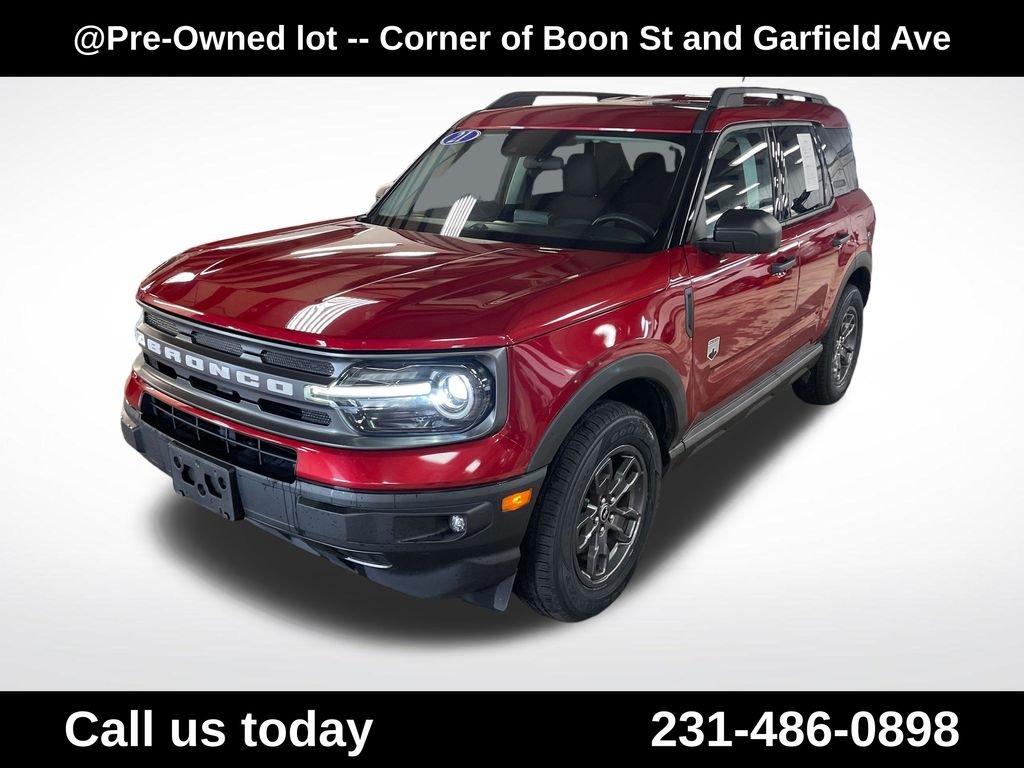 Used 2021 Red Ford Big Bend image 1