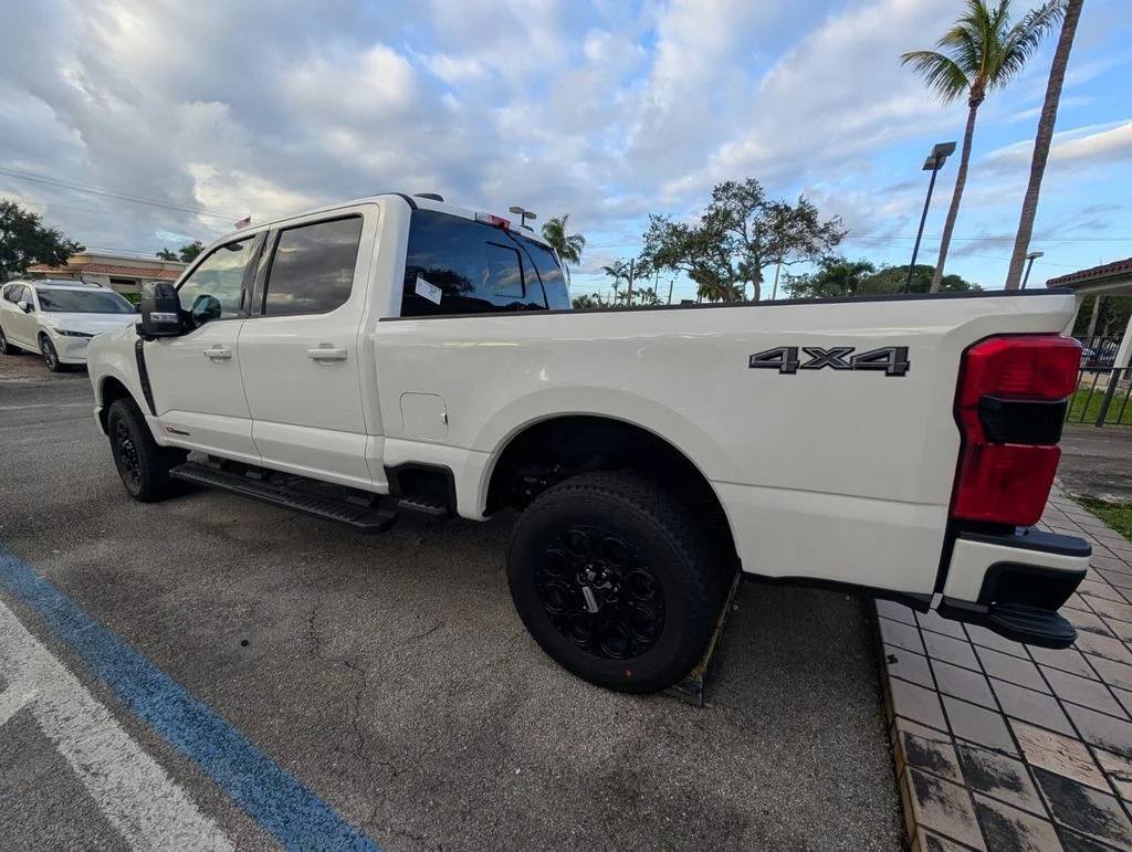 New 2026 Star White Metallic Tri-Coat Ford F-250® Lariat® image 12