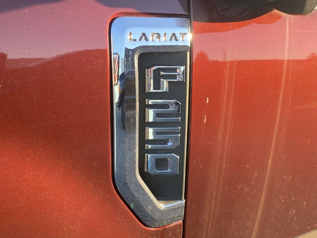 Certified Used 2017 Red Ford Lariat image 4