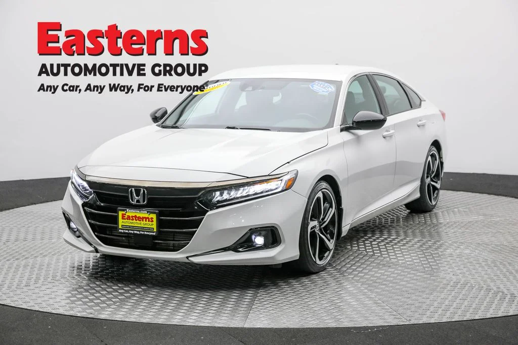 Used 2021 White Honda Sport image 1