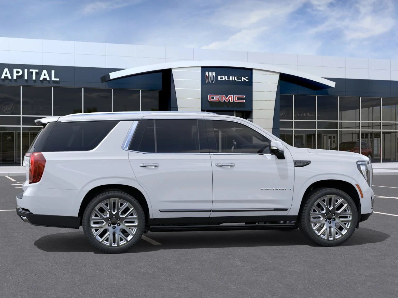 New 2027 Glacier White Tricoat GMC Denali Ultimate image 6
