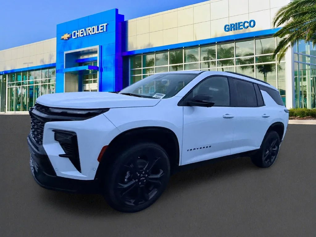 New 2027 Polar White Tricoat Chevrolet RS image 3