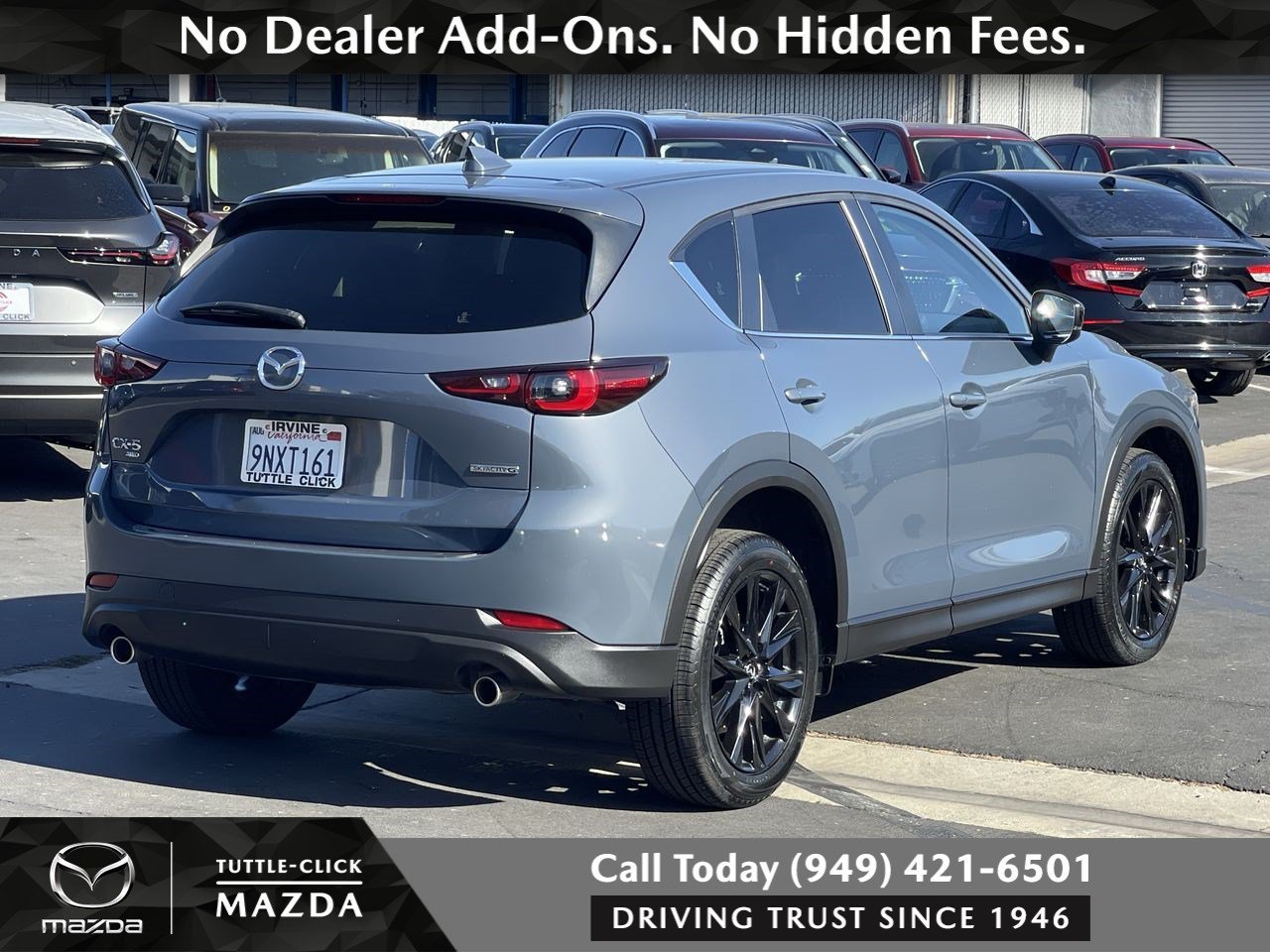 Used 2024 Polymetal Gray Metallic Mazda 2.5 S Carbon Edition image 6