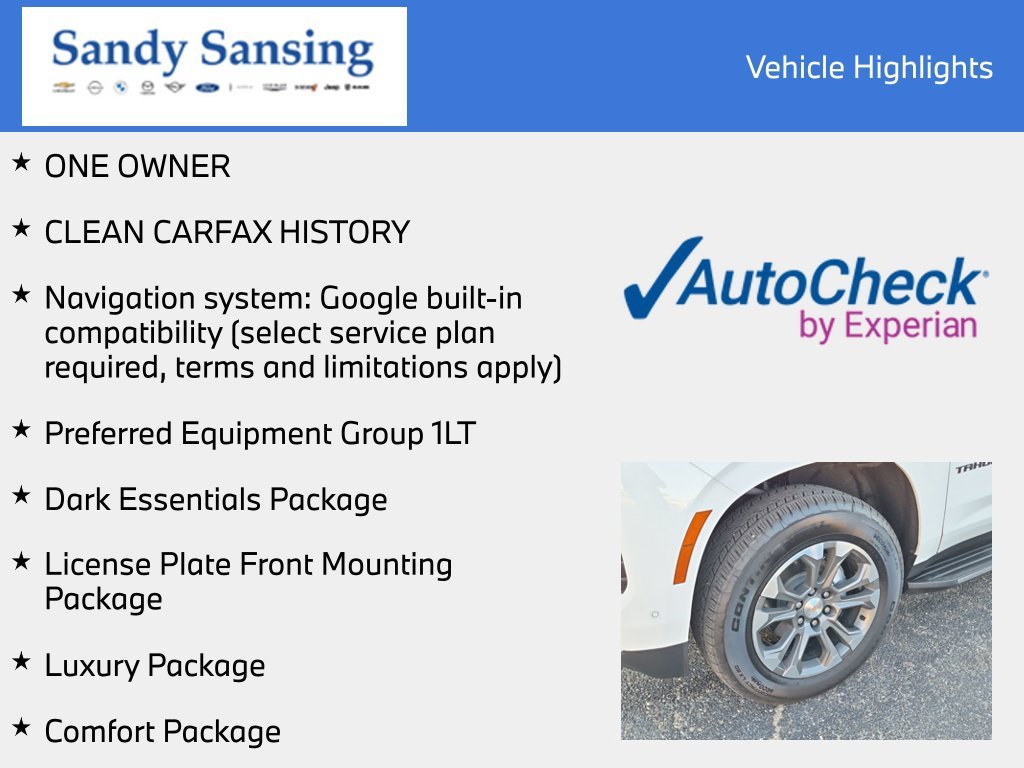 Used 2026 White Chevrolet LT image 7