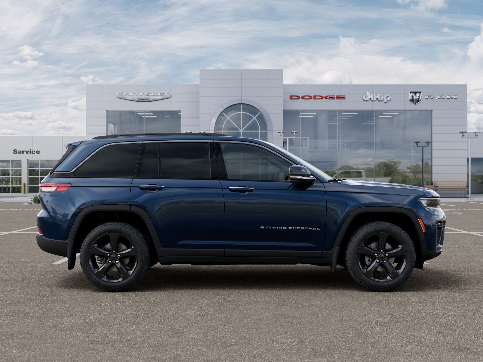 New 2026 Fathom Blue Pearl-Coat Exterior Paint Jeep Limited image 47