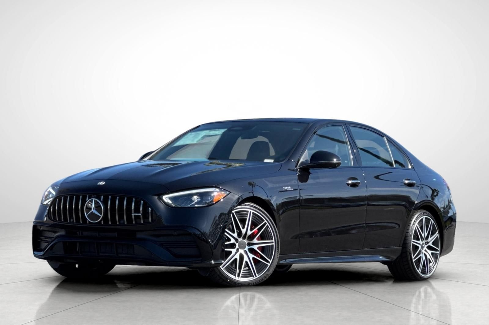 New 2026 Obsidian Black Metallic Mercedes-Benz C 43 AMG® image 1