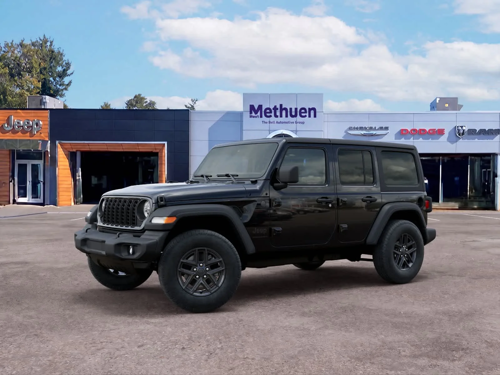 New 2026 Black Clearcoat Jeep Sport S image 2