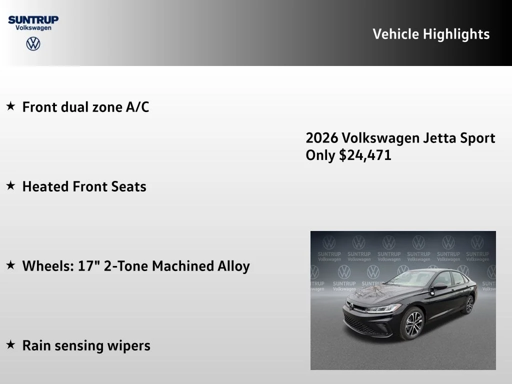 New 2026  Volkswagen 1.5T Sport image 7