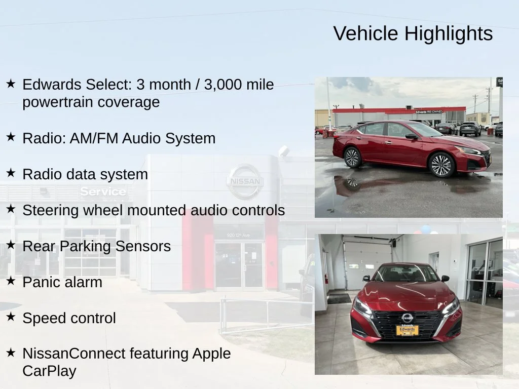 Certified Used 2024 Red Nissan 2.5 SV image 7