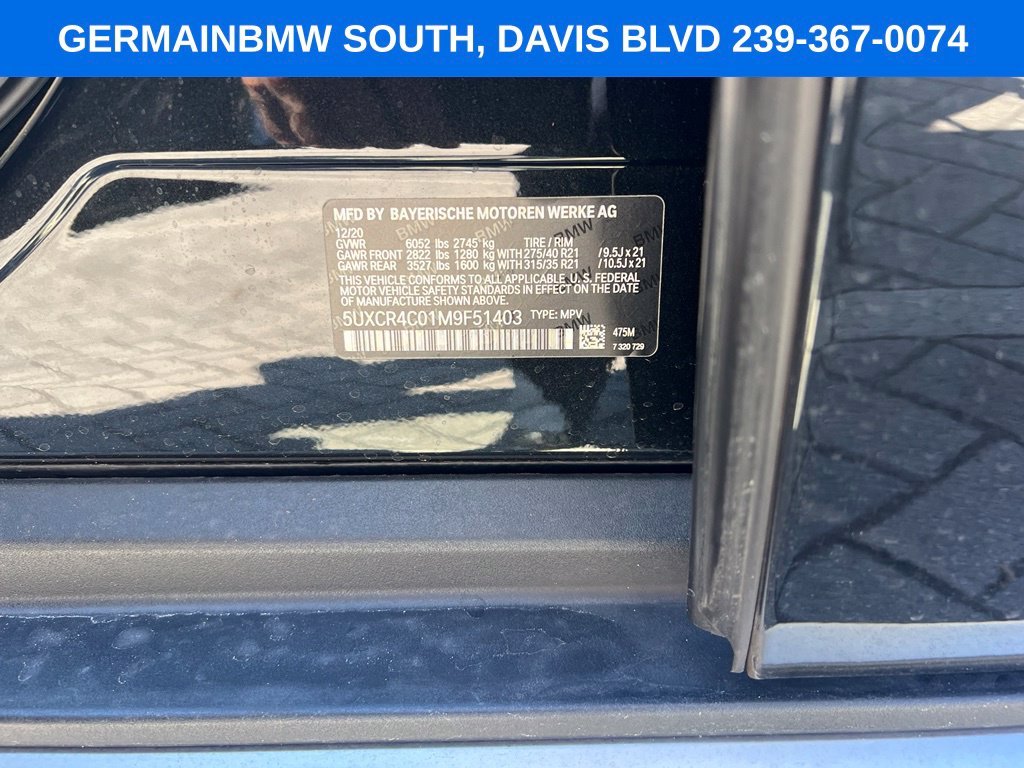 Used 2021 Black Sapphire Metallic BMW sDrive40i image 26