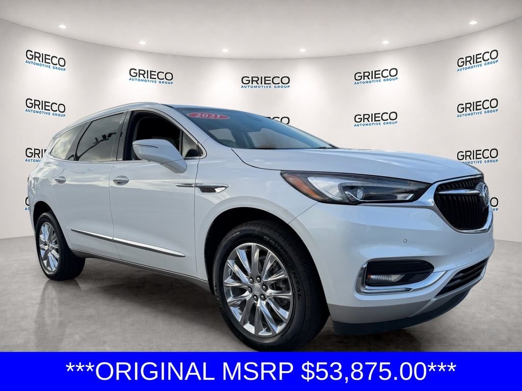 Used 2021 White Buick Premium Group image 1