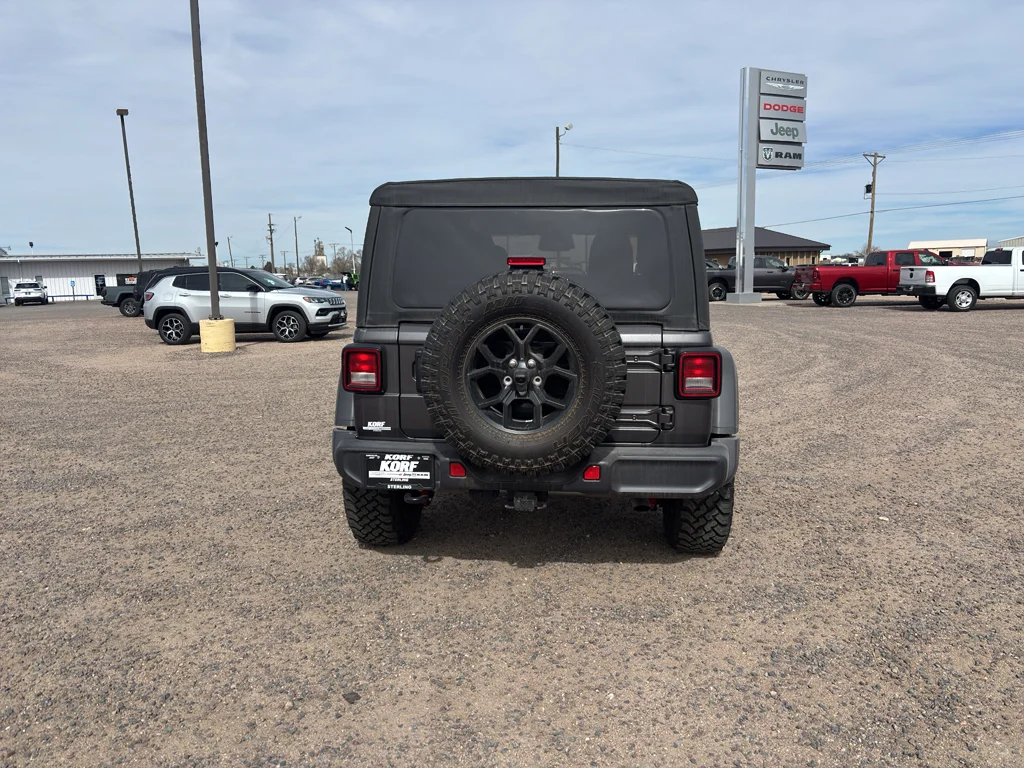 New 2026 Granite Crystal Metallic Clear-Coat Exterior Paint Jeep Willys image 5