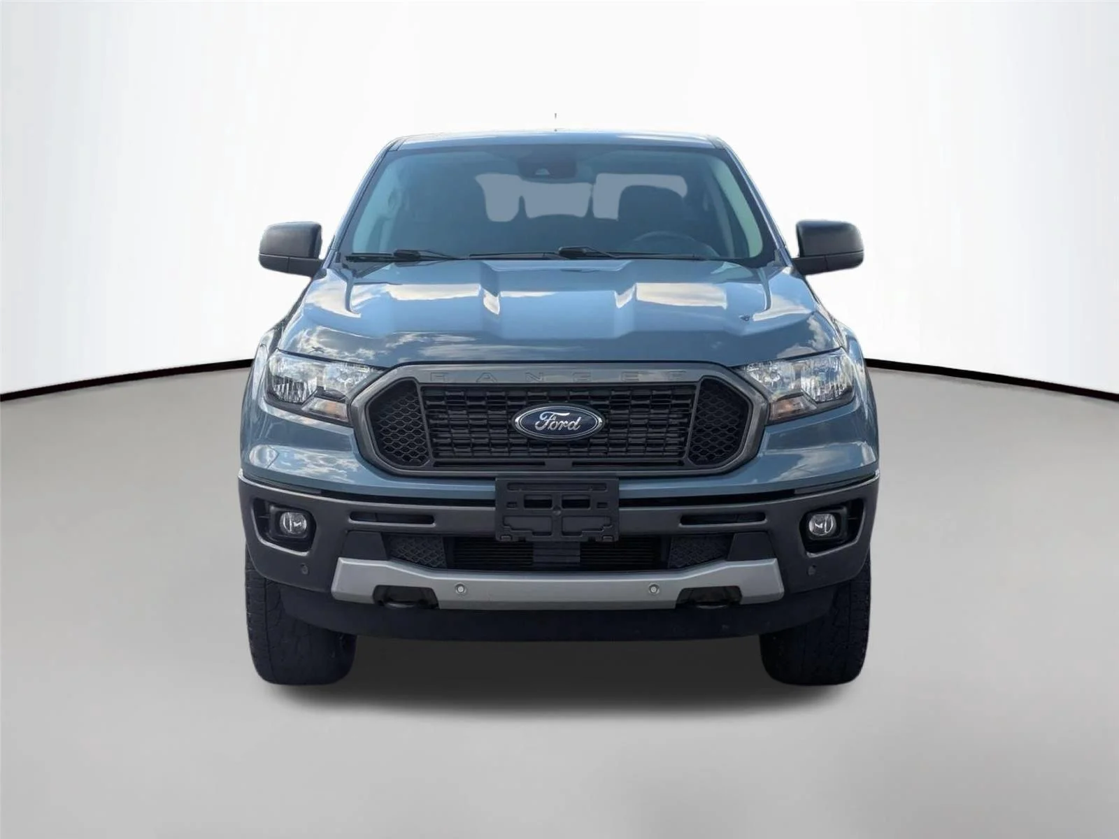 Used 2023 Azure Gray Metallic Tri-Coat Ford XLT image 2