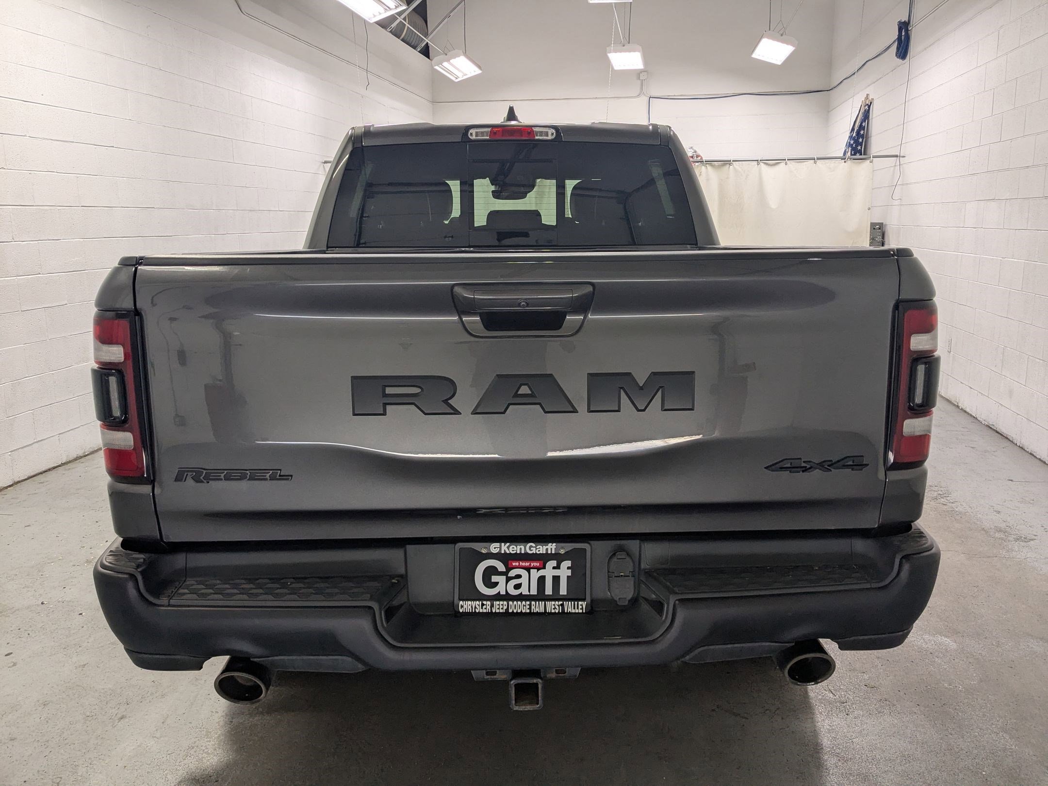 Used 2021 Granite Crystal Metallic Clearcoat Ram Rebel image 5