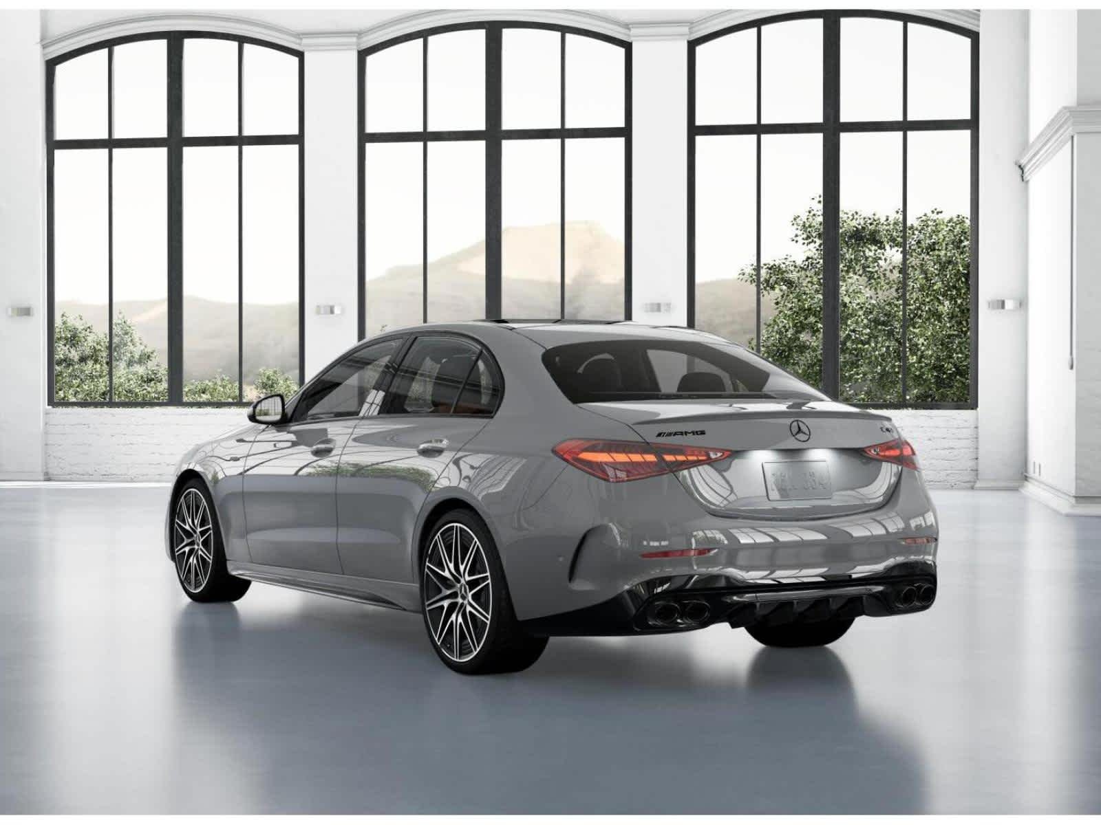 New 2026 MANUFAKTUR Alpine Grey Mercedes-Benz AMG® C 43 4MATIC Sedan image 67