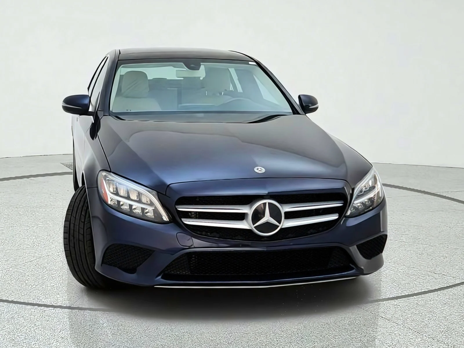 Certified Used 2020 Lunar Blue Metallic Mercedes-Benz C 300 image 3
