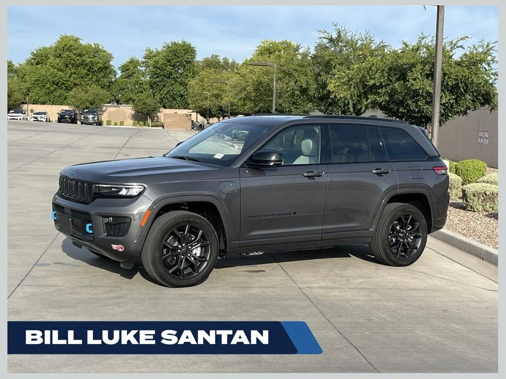 Used 2024 Gray Jeep Anniversary Edition 4xe image 1
