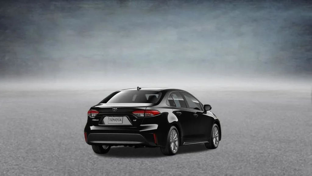 New 2026 Black Toyota LE image 9
