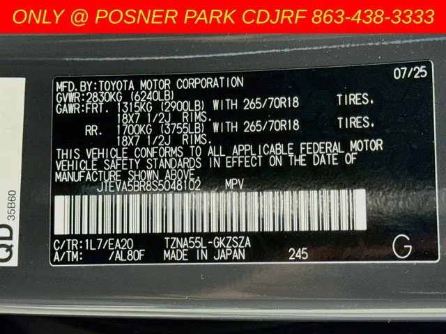 Used 2025  Toyota TRD Off-Road Premium image 33