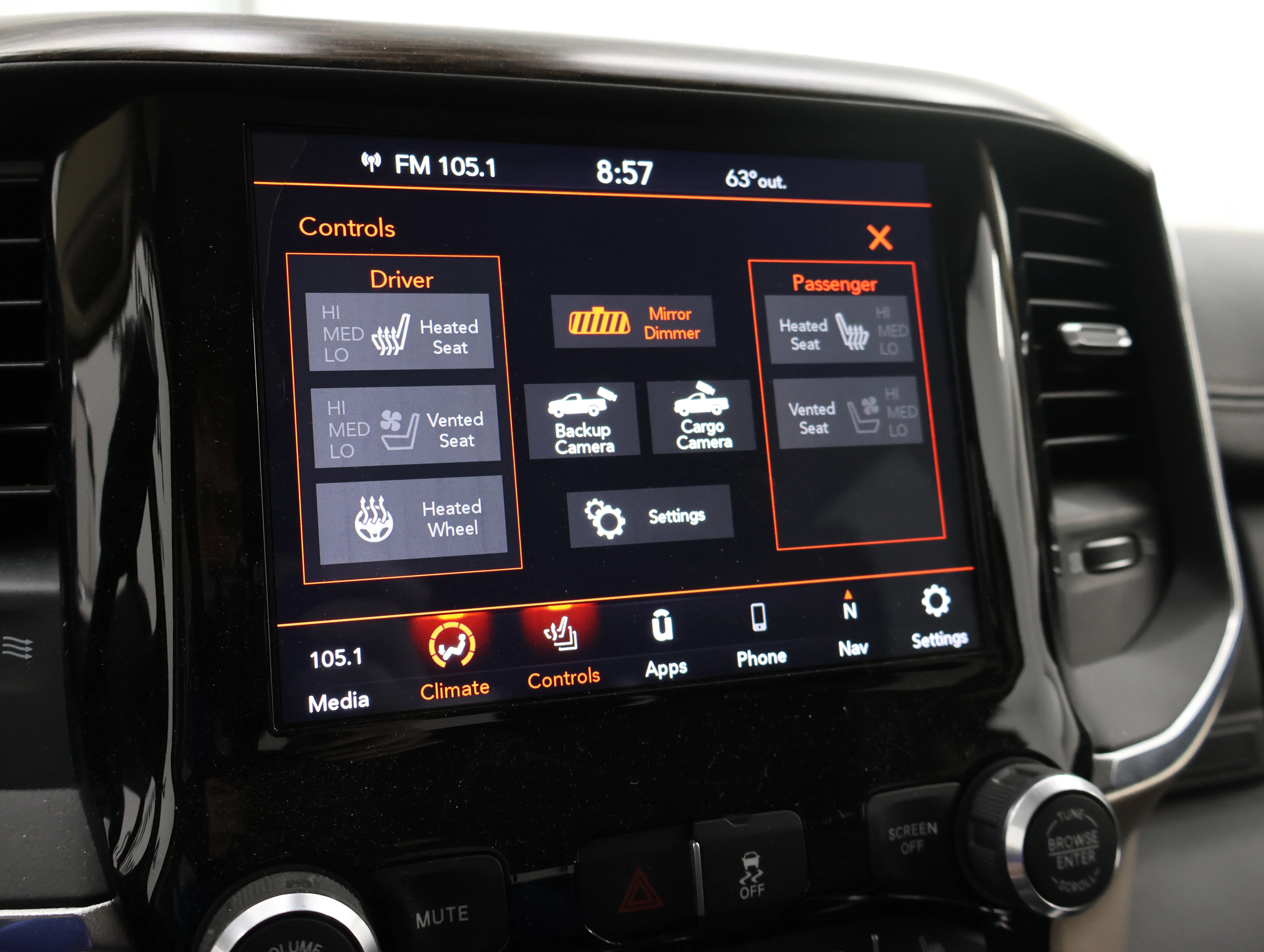 Used 2019 Maximum Steel Metallic Clearcoat Ram Laramie image 51