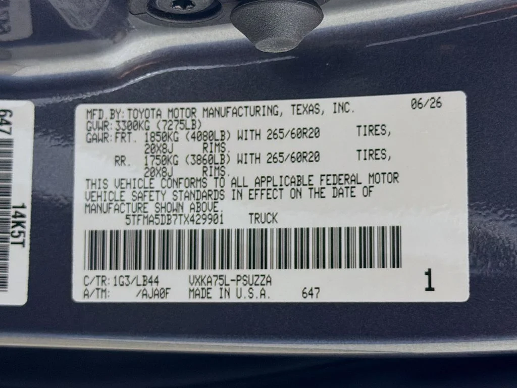 New 2026 Gray Toyota 1794 image 28