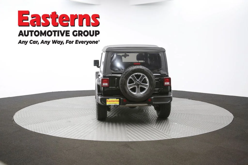 Used 2021 Black Jeep Unlimited Sahara image 64