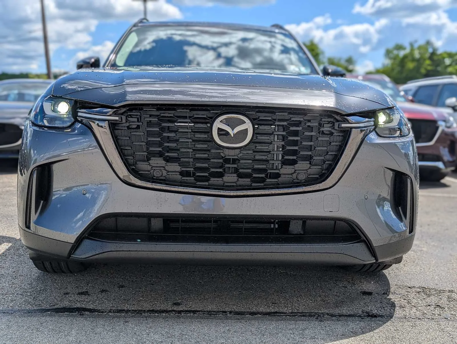 New 2026 Machine Gray Metallic Mazda Premium Sport image 2
