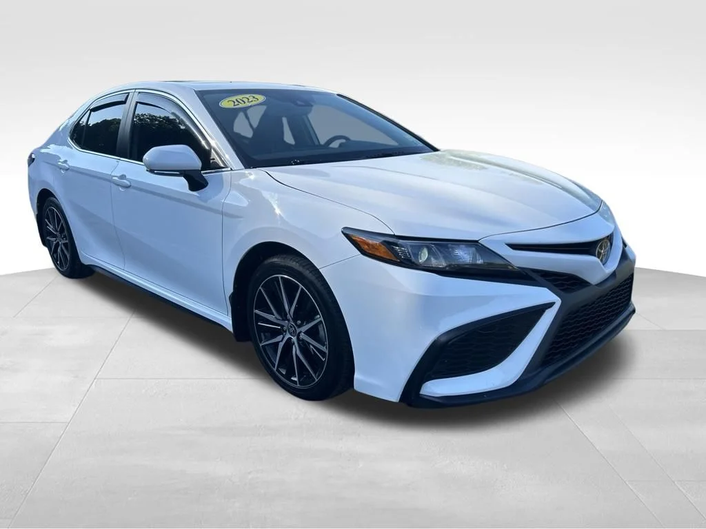 Certified Used 2023 White Toyota SE image 7
