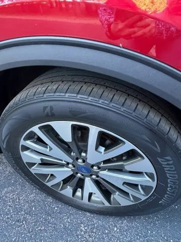 Used 2020 Rapid Red Metallic Tinted Clearcoat Ford Titanium image 3
