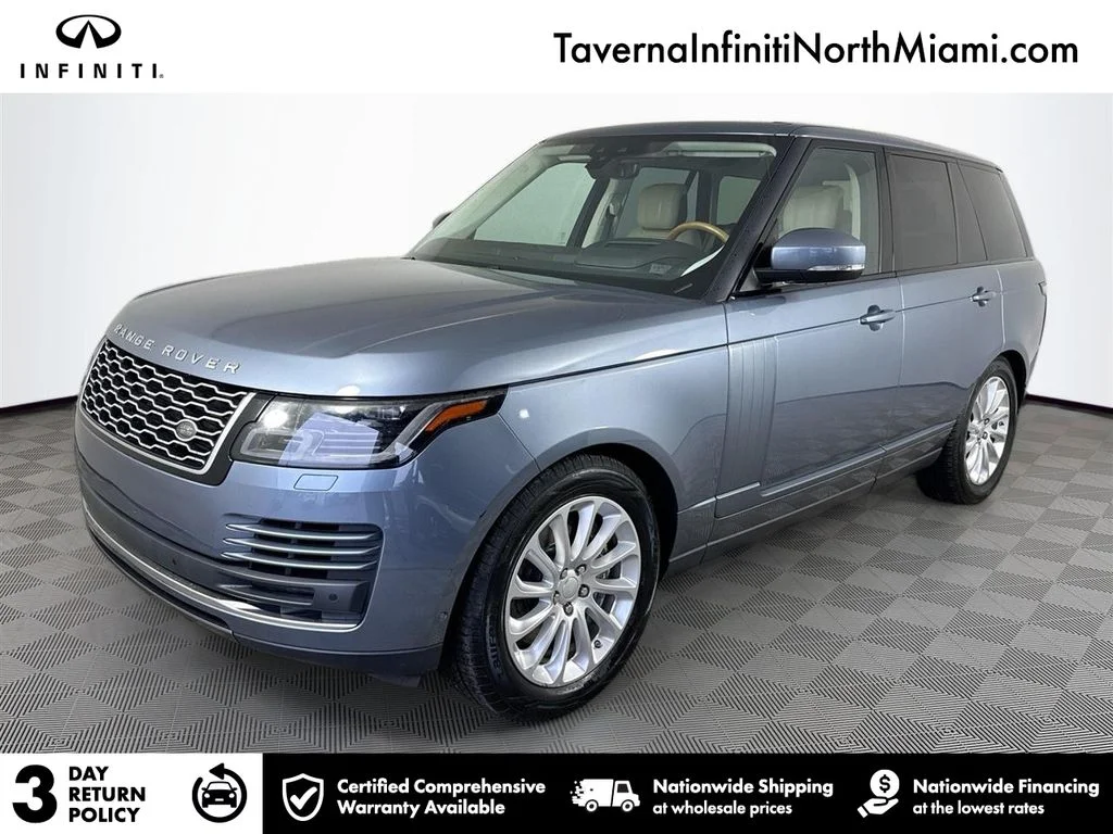 2019 Land Rover Range Rover HSE