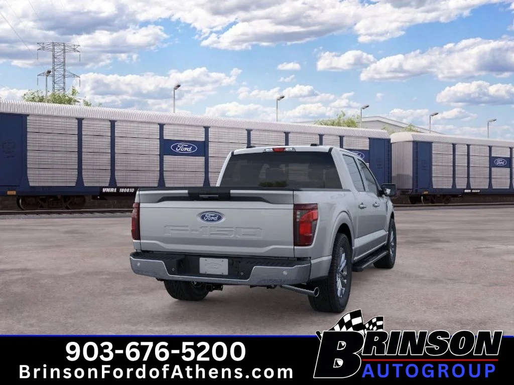 New 2026 Iconic Silver Metallic Ford XLT image 8