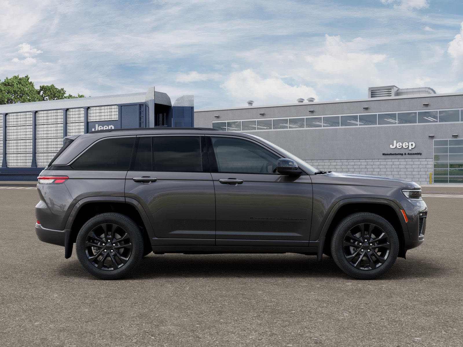 New 2026 Baltic Gray Metallic Clear-Coat Exterior Paint Jeep Limited image 21