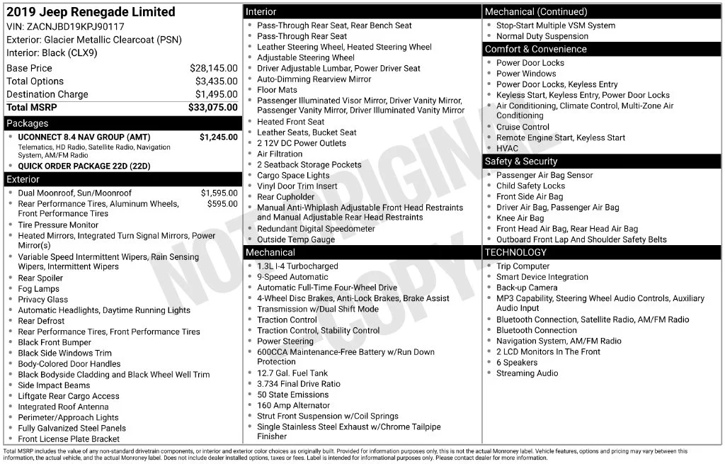 Used 2019 Silver Jeep Limited image 2