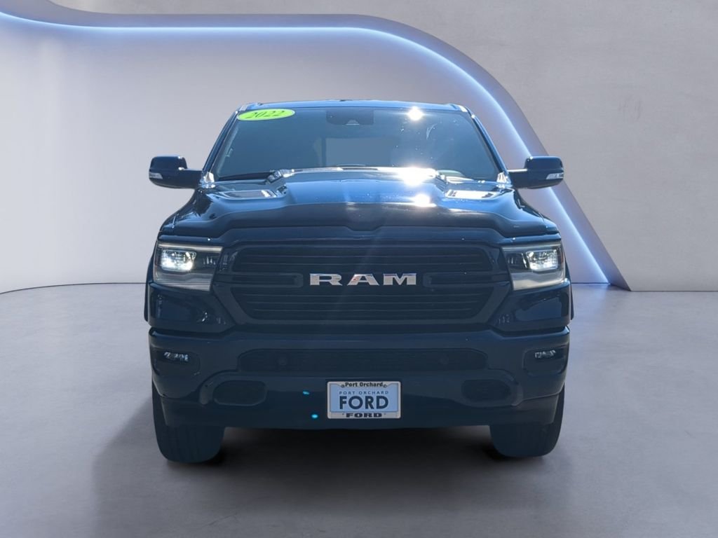 Used 2022 Patriot Blue Pearlcoat Ram Laramie image 10