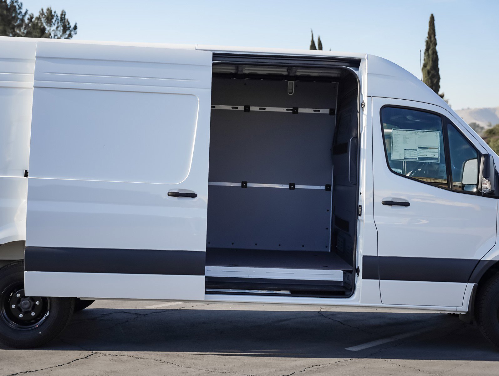 New 2026 Arctic White Mercedes-Benz 3500XD High Roof I4 Diesel HO 170 Extended RWD image 9