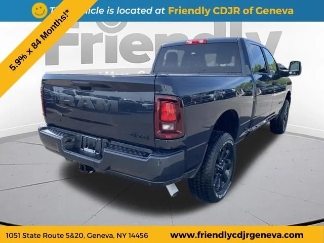 New 2026 Forged Blue Metallic Exterior Paint RAM Big Horn image 5
